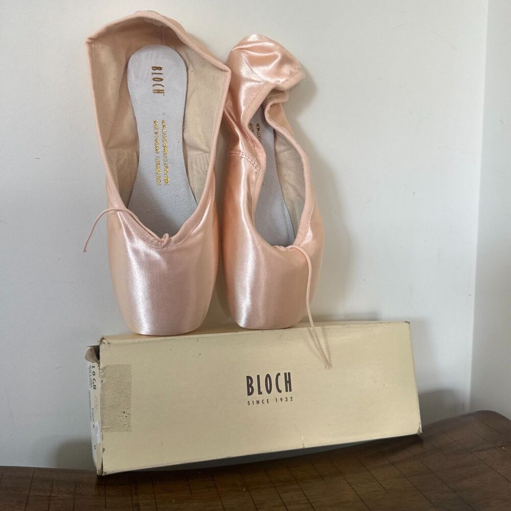 Bloch Sonata S0130L Pointe Shoes Pink Size 8 D New In Box Ballet Dance